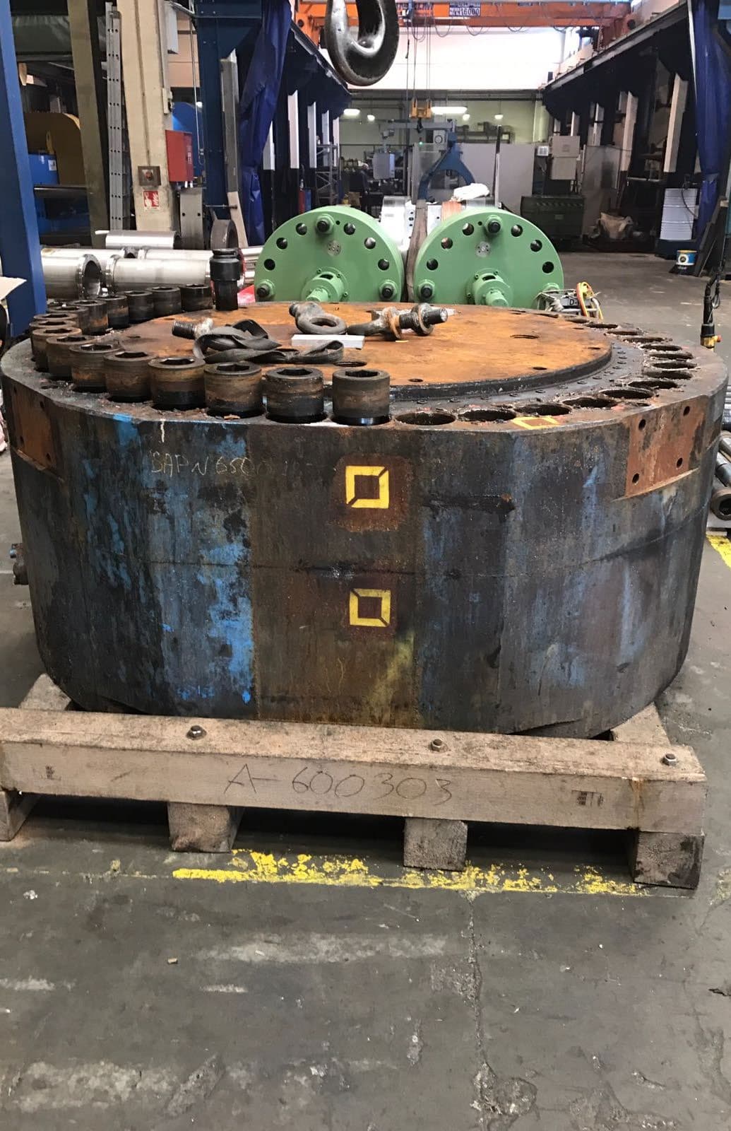 Revamping de una cápsula de 1.750 mm de diámetro interior